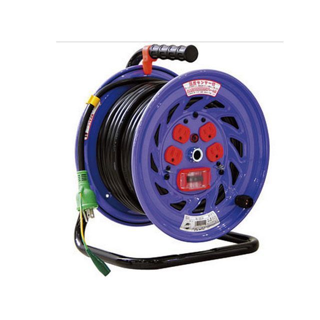 日動工業 NF-EK34F 電工ドラム 30M ブレーカー付 NF-EK34F|モトメガネ 店