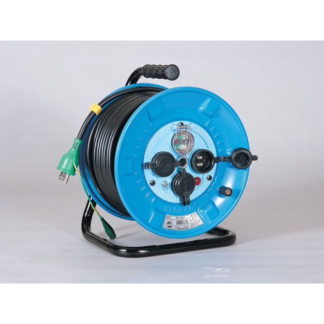 日動工業 NPW-EB33 100V電工ドラム 屋外型30M アース付 NPW-EB33｜モトメガネ 店