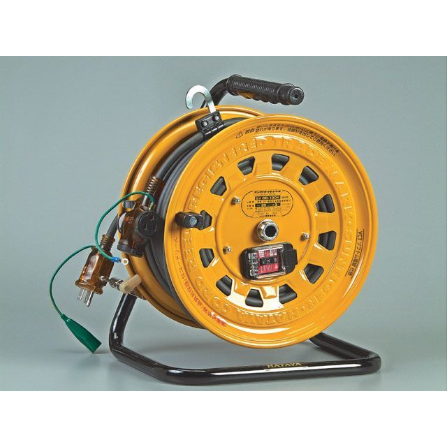 ハタヤ GB-130K サンタイガーテモートリール接地付(VCT・30+3M GB-130K|モトメガネ 店