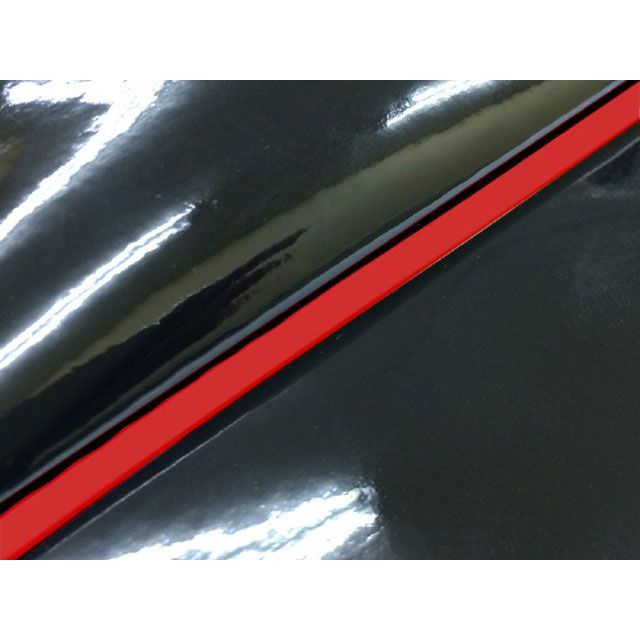グロンドマン W650（99年 EJ650A1/C1） 国産シートカバー 張替 エナメルブラック W650 ライン - 仕様 赤パイピング GH5556KC550P40