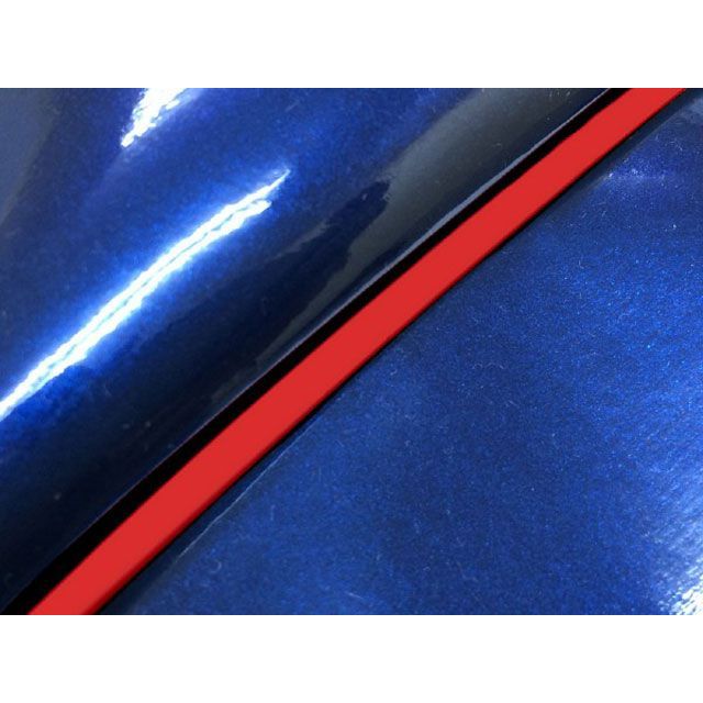 グロンドマン W650（99年 EJ650A1/C1） 国産シートカバー 張替 エナメルメタリックブルー W650 ライン - 仕様 赤パイピング GH5556KC570P40