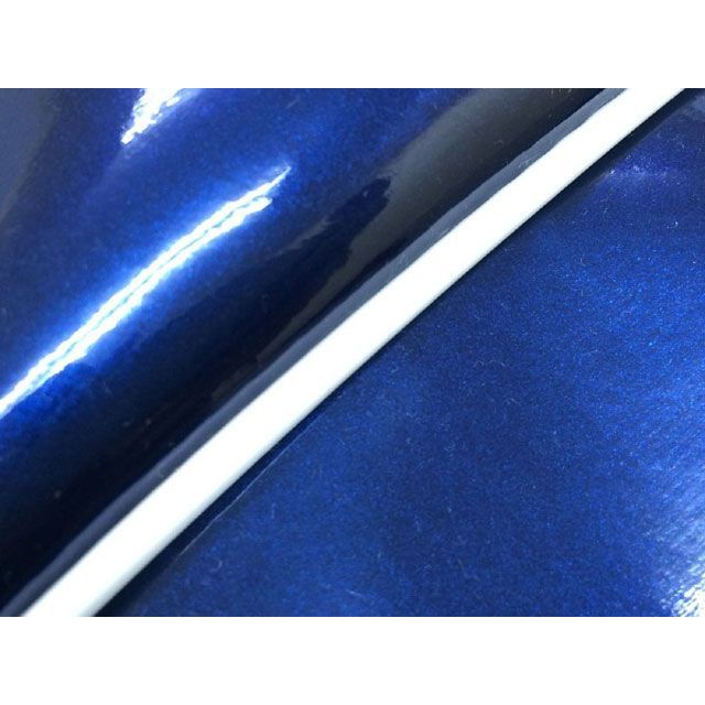 グロンドマン W650（99年 EJ650A1/C1） 国産シートカバー 張替 エナメルメタリックブルー W650 ライン - 仕様 白パイピング GH5556KC570P20