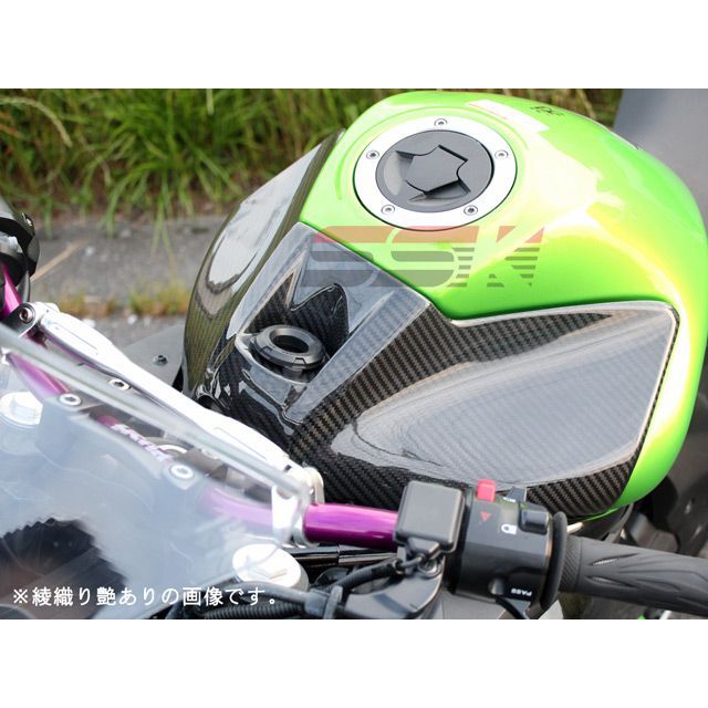 SPEEDRA タンクトップカバー ドライカーボン NINJA400 カラー 綾織り艶あり CKA0502TG｜モトメガネ 店