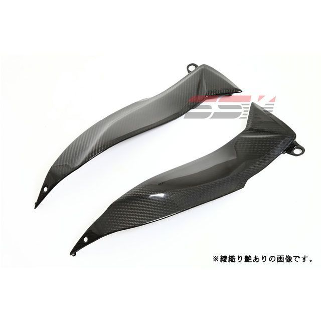 SPEEDRA タンクサイドカバー 左右セット ドライカーボン GSX-R1000 カラー 平織り艶消し CSU0209PM|モトメガネ 店