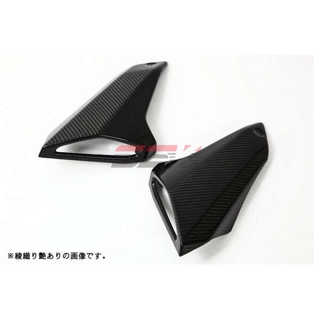 SPEEDRA エアダクトカバー 左右セット ドライカーボン MT-09/MT-09 ABS カラー 綾織り艶消し CY00106TM