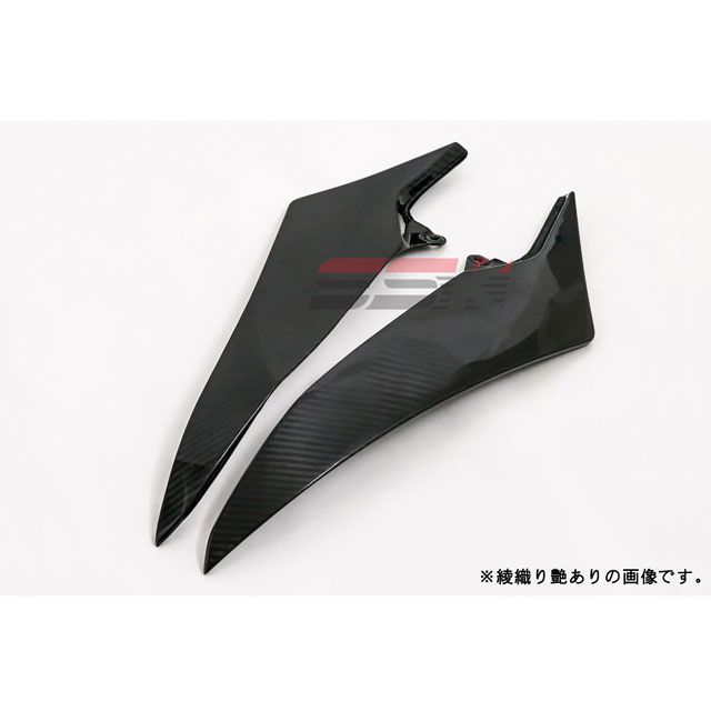 SPEEDRA タンクサイドカバー 左右セット ドライカーボン YZF-R1 カラー 平織り艶消し CYA0206PM|モトメガネ 店