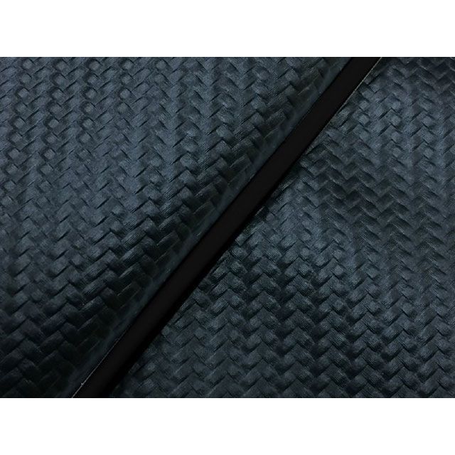 グロンドマン W650(99年 EJ650A1/C1) 国産シートカバー 張替 カーボンブラック W650 ライン - 仕様 黒パイピング GH5556KC160P10|モトメガネ 店