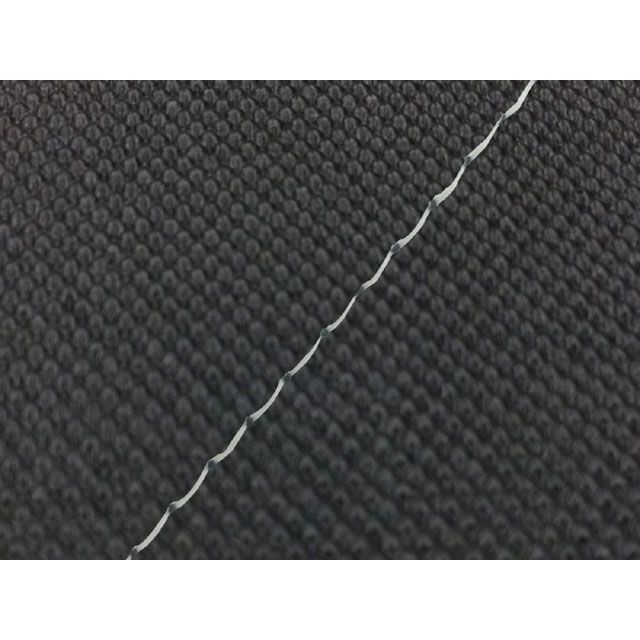 グロンドマン W650(99年 EJ650A1/C1) 国産シートカバー 張替 スベラーヌブラック W650 ライン - 仕様 透明ステッチ GH5556KC460S0