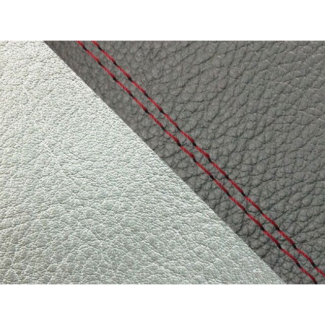 グロンドマン W650（99年 EJ650A1/C1） 国産シートカバー 張替 黒 W650 ライン シルバーライン 仕様 赤ダブルステッチ GH5557KC154SW40