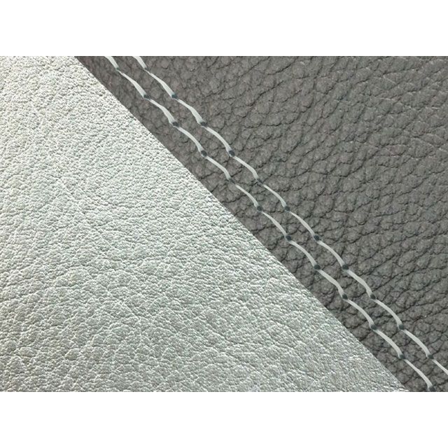 グロンドマン W650（99年 EJ650A1/C1） 国産シートカバー 張替 黒 W650 ライン シルバーライン 仕様 透明ダブルステッチ GH5557KC154SW0