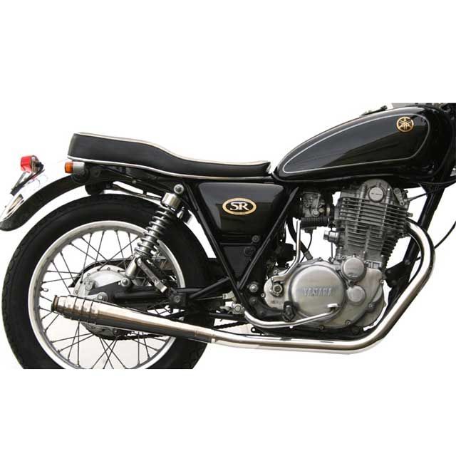 モーターロック SR400/500用 69メガホン フルエキゾースト SR400/500 タイプ ダウン MR-EX005D