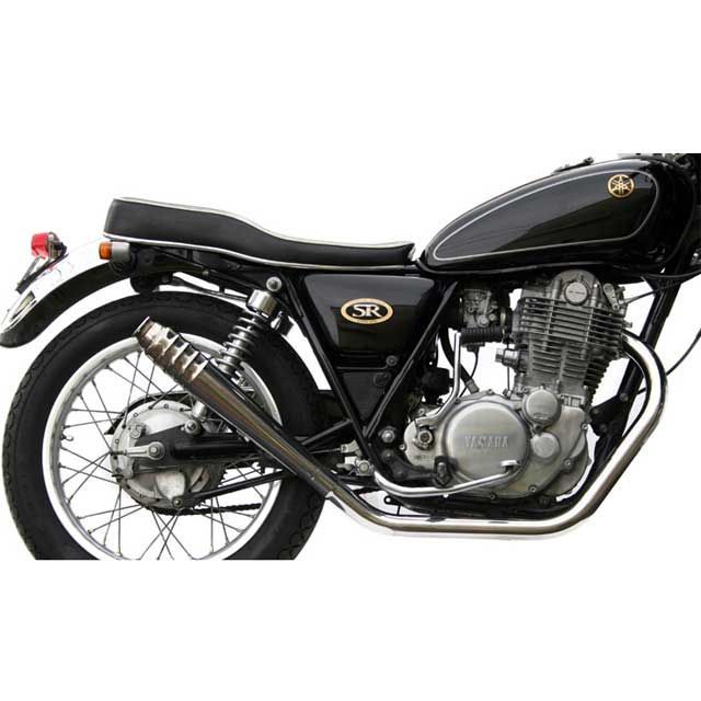 モーターロック SR400/500用 69メガホン フルエキゾースト SR400/500 タイプ アップ MR-EX005U