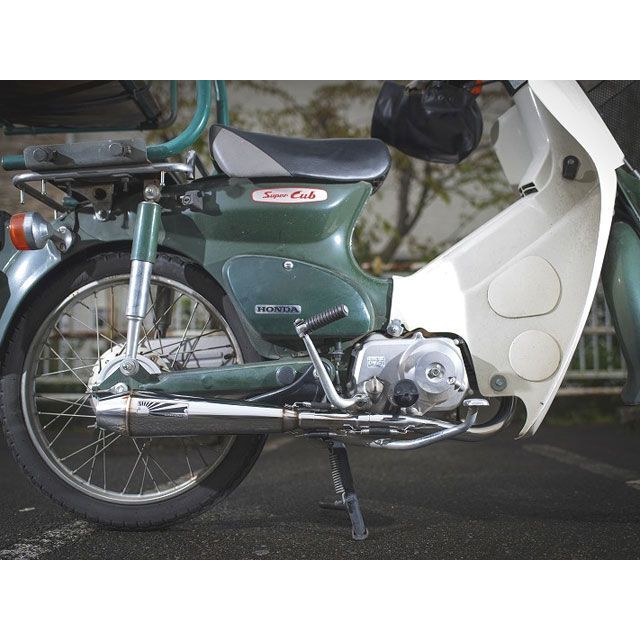 楽天市場】HOT LAP ホットラップ ダウンマフラー スーパーカブ110