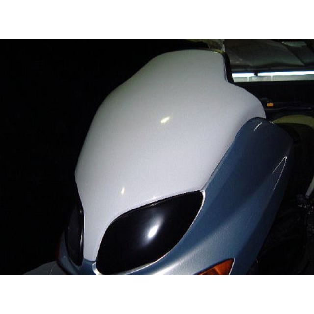 【メーカー直送】弥生 フロントマスク1 T-MAX 素材 シルバーカーボン SJ04J-102SCF|モトメガネ 店