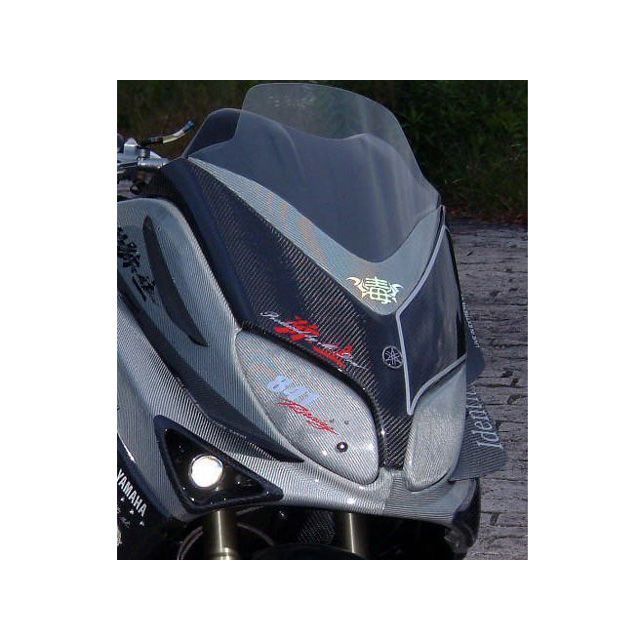 【メーカー直送】弥生 フロントマスク6 T-MAX 素材 FRP SJ04J-106BF｜モトメガネ 店