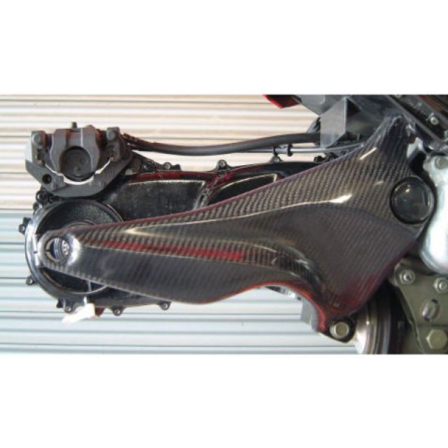 【メーカー直送】弥生 スイングアームカバー T-MAX 素材 カーボン SJ04J-508CF|モトメガネ 店