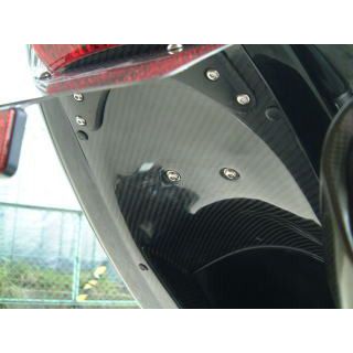 【メーカー直送】弥生 フェンダーレスキットタイプ1/ナンバー灯無し T-MAX 素材 FRP SJ08J-601BF|モトメガネ 店