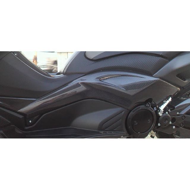 【メーカー直送】弥生 サイドモール ダクト無し T-MAX530 素材 シルバーカーボン SJ12J-402SCF