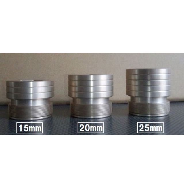 【メーカー直送】弥生 フロントフォーク延長キャップ43φ用 T-MAX T-MAX530 仕様 25mm延長 SJ12J-823