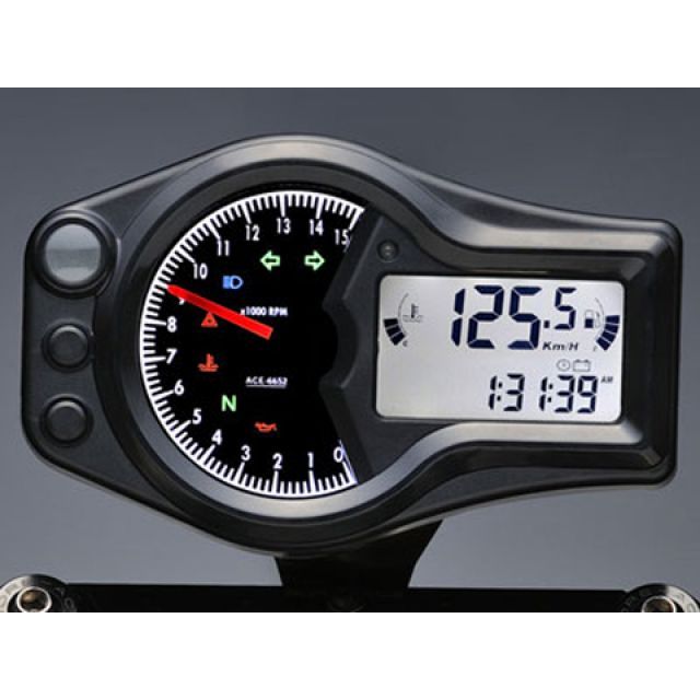 エースウェル ACE-6552 多機能デジタルメーター（12000rpm） ACE-6552