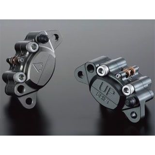 シフトアップ ビレットキャリパー 2pods for 160mmディスク SHIFT-UPロゴ 汎用 カラー スモークチタン 200050-21-10｜モトメガネ 店