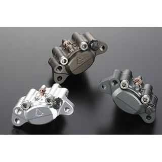 シフトアップ ビレットキャリパー 2pods for 160mmディスク ヤジルシ↑ロゴ 汎用 カラー スモークチタン 200051-21-10