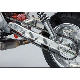 シフトアップ ビレットアルミスイングアーム（13cm-15cm LONG/シルバー） モンキー 205915-03