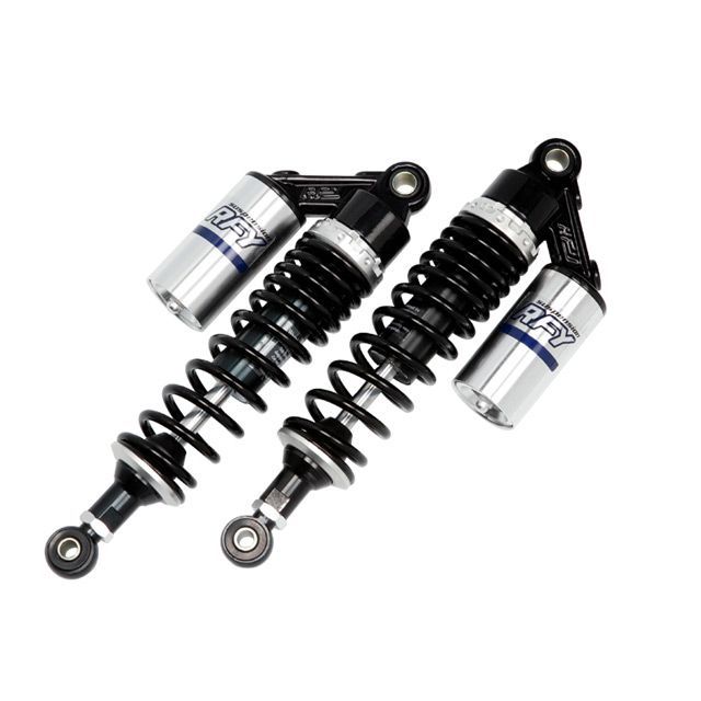 アールエフワイ リアショック(10mmローダウン) ZRX1100 カラー ブラックシルバー sasb0003