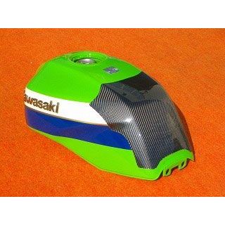 クレバーウルフ タンクプロテクター ZRX1100 ZRX1200 材質 カーボン綾織 ZRX-108-03|モトメガネ 店