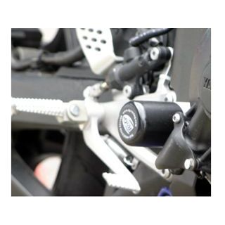 アールアンドジー クラッシュプロテクター YZF-R1/SP カラー ブラック RG-CP0117BL｜モトメガネ 店
