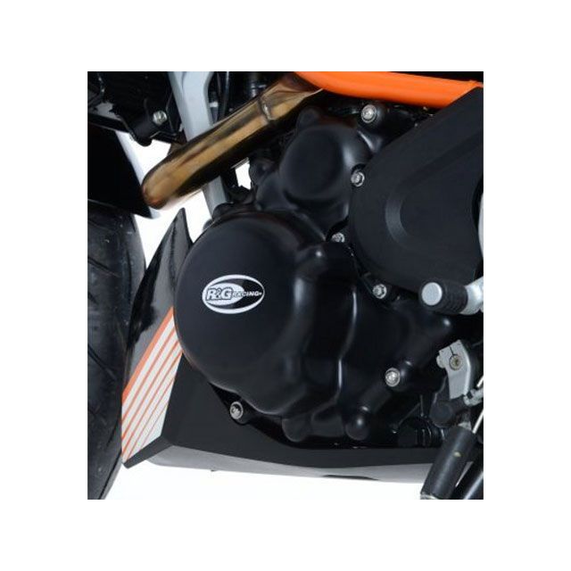 アールアンドジー クランクケースカバー（左側） 390Duke RC390 RG-ECC0164BK｜モトメガネ 店