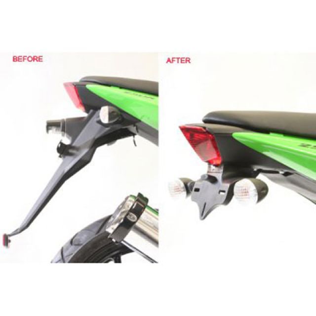 アールアンドジー フェンダーレスキット（ブラック） Ninja250R RG-LP0071BK