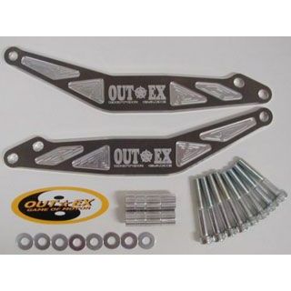 アウテックス SM250R/450R/450RR/510R（2007/2008年）用 ステアリングステムスタビライザー SM250R/450R/450RR/510R カラー クリアーアルマイト SS6｜モトメガネ 店 11,596円