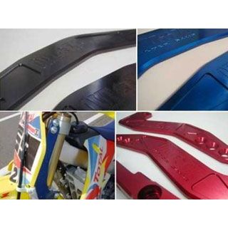 アウテックス YZ450F/YZ250F/WR250F/WR450F用 ステアリングステムスタビライザー カラー レッドアルマイト SS1-RED|モトメガネ 店