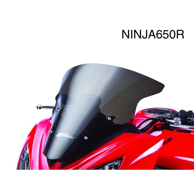 ゼログラビティ スクリーン SRタイプ ER-6F/NINJA650 カラー ダークスモーク 2020719|モトメガネ 店