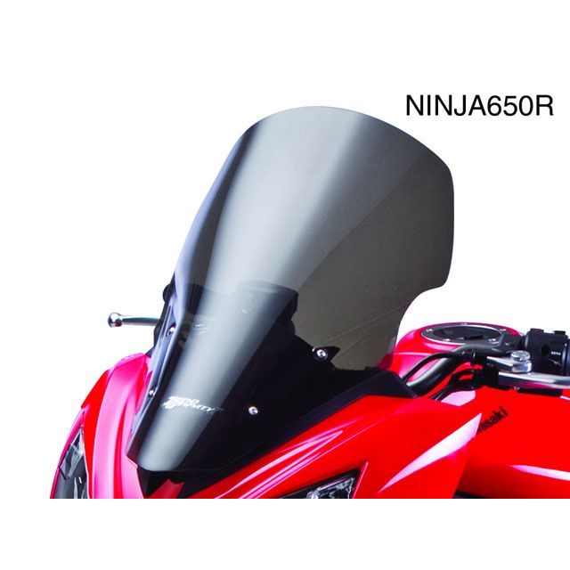 ゼログラビティ スクリーン スポーツツーリング ER-6F/NINJA650 カラー ダークスモーク 2320719｜モトメガネ 店