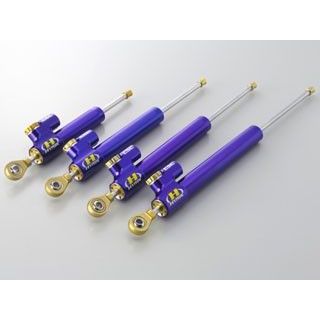 ハイパープロ ステアリングダンパー CSCタイプ 75mm逆タイプ FZ1フェザー ZX-9R カラー ガンメタ 22143075R|モトメガネ 店