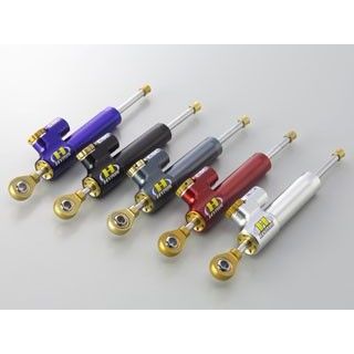 ハイパープロ ステアリングダンパー RSCタイプ 75mm逆タイプ FZ1フェザー ZX-9R カラー ブラック 22201075R｜モトメガネ 店