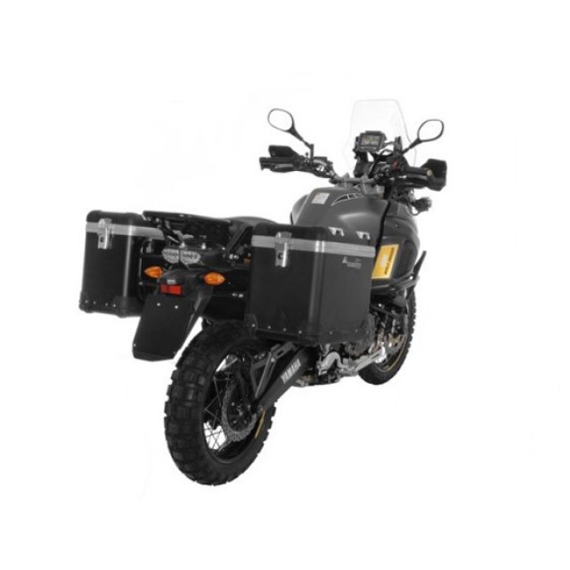 ツアラテック ZEGA-PRO 「And-black」 アルミニウムパニアシステム 38+45L(ブラックフレーム) tt_01-046-5787-0|モトメガネ 店