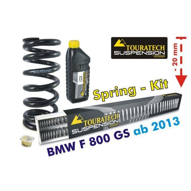 ツアラテック ローダウンスプリングキット（-20mm） BMW F800GS（2013-） F800GS tt_01-048-5834-0