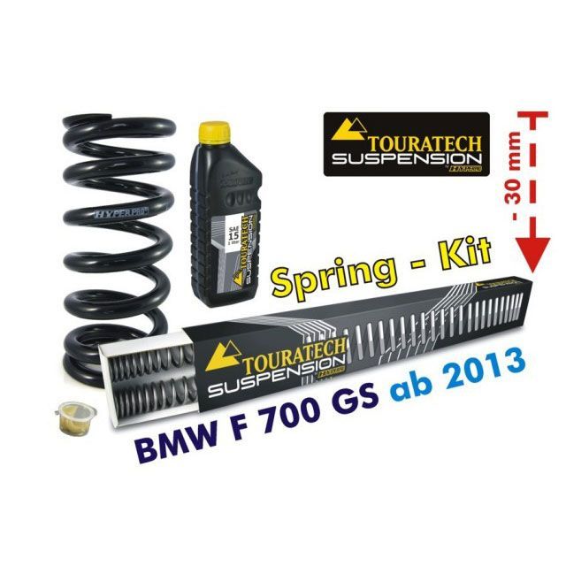 ツアラテック ローダウンスプリングキット（-30mm） BMW F700GS（2013-） F700GS tt_01-058-5838-0