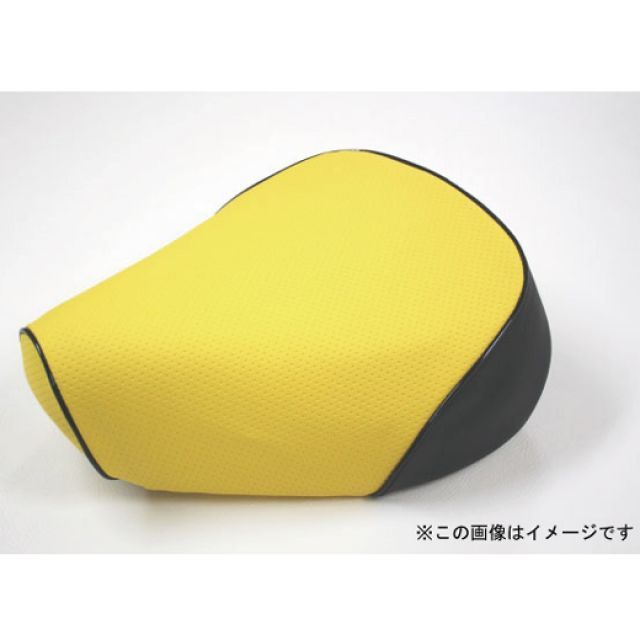 グロンドマン アドレスV125S（CF4MA） 国産シートカバー エンボスイエロー アドレスV125S タイプ 被せ 仕様 黒パイピング GR5555SC250P10