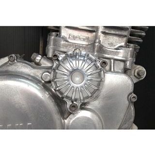 フォーク ラジアルフィン オイルフィルターカバー SR400/500 ・6112-01｜モトメガネ 店
