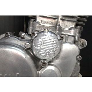 フォーク Luxe オイルフィルターカバー SR400/500 ・6112-03｜モトメガネ 店