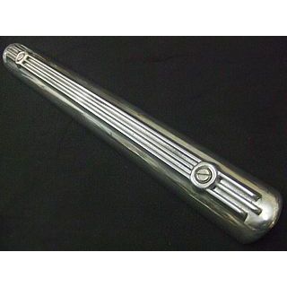 フォーク 45パイエキゾーストパイプ用 ヒートガード Tri Line Long 汎用 ・0121-11