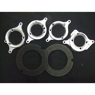 フォーク 3Dラウンド エアクリーナーベース for S＆S E Harley-Davidson ・1135-20