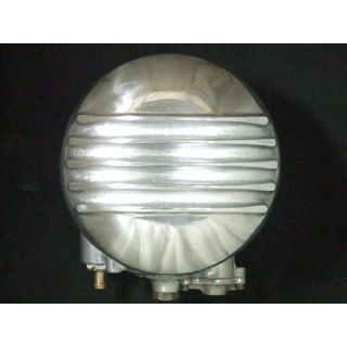 フォーク 3Dラウンド エアクリーナー フィン for CV /インジェクション Harley-Davidson ・1138-21
