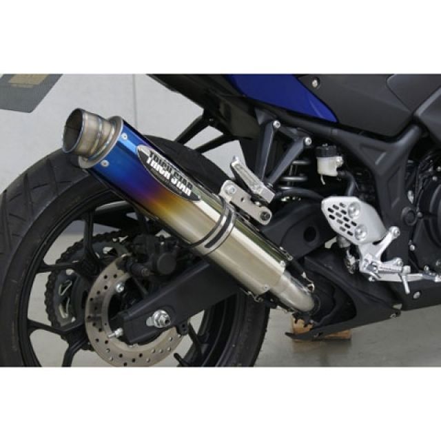 トリックスター レーシング スリップオン(焼きチタン) YZF-R25/YZF-R3 RSS-203-YTGP|モトメガネ 店
