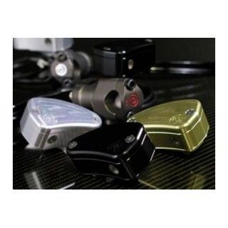 モトコルセ BILLET FLUID TANK for brembo Radial Master クラッチ・バーハンドル 汎用 カラー ゴールド MCBLT0014G｜モトメガネ 店