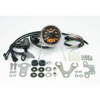 SP武川 φ48スモールDNスピードメーター 汎用（12V） ・05-05-0015